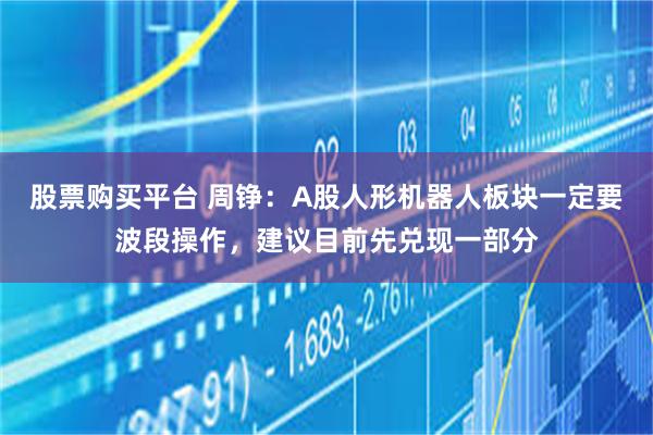 股票购买平台 周铮:A股人形机器人板块一定要波段操作,建议目前先兑现一部分